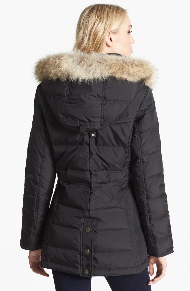 Pajar 'Serena' Genuine Coyote Fur Trim Down Parka, Alternate, color,