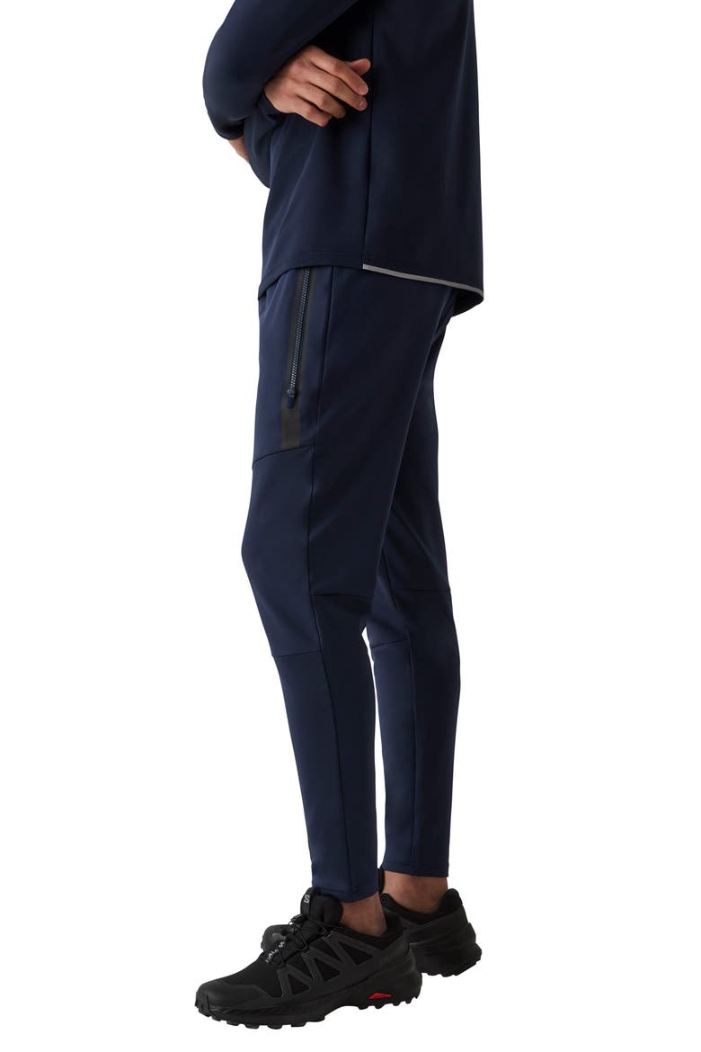 Sequoia Stretch Nylon & Cotton Blend Joggers, Alternate, color, MALTESE BLUE