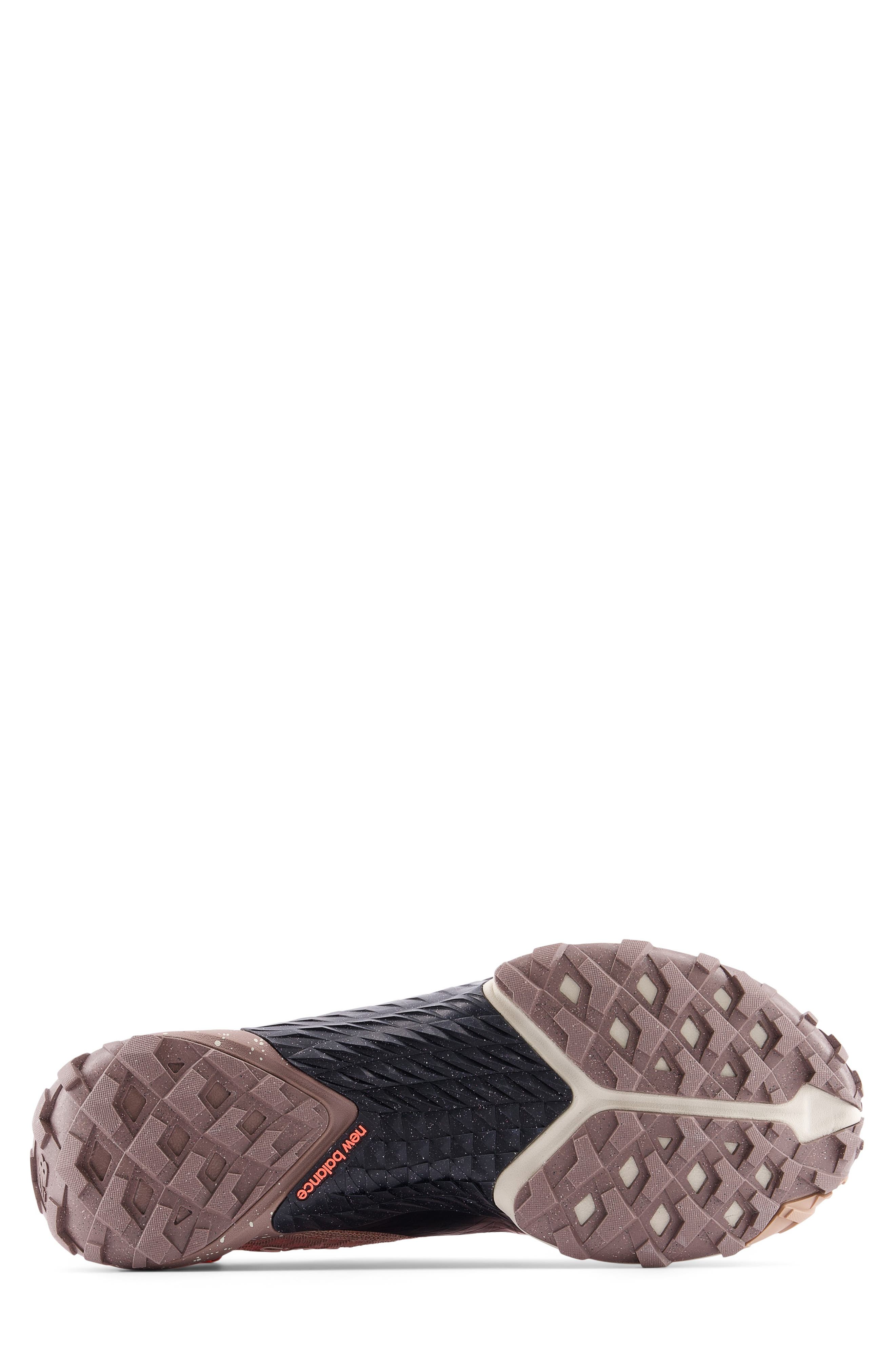 New Balance Minimus Trail Shoe, Alternate, color, Urgent Red/ Flat Taupe