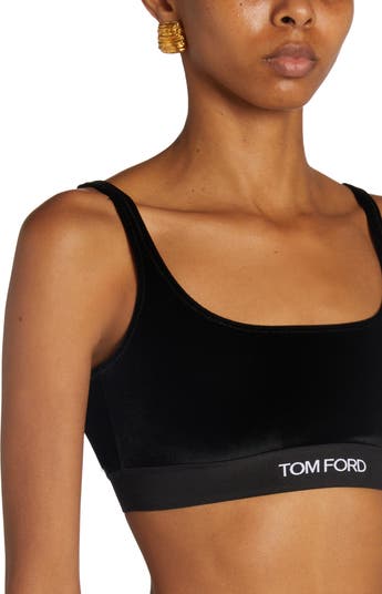 Signature Velour Bralette