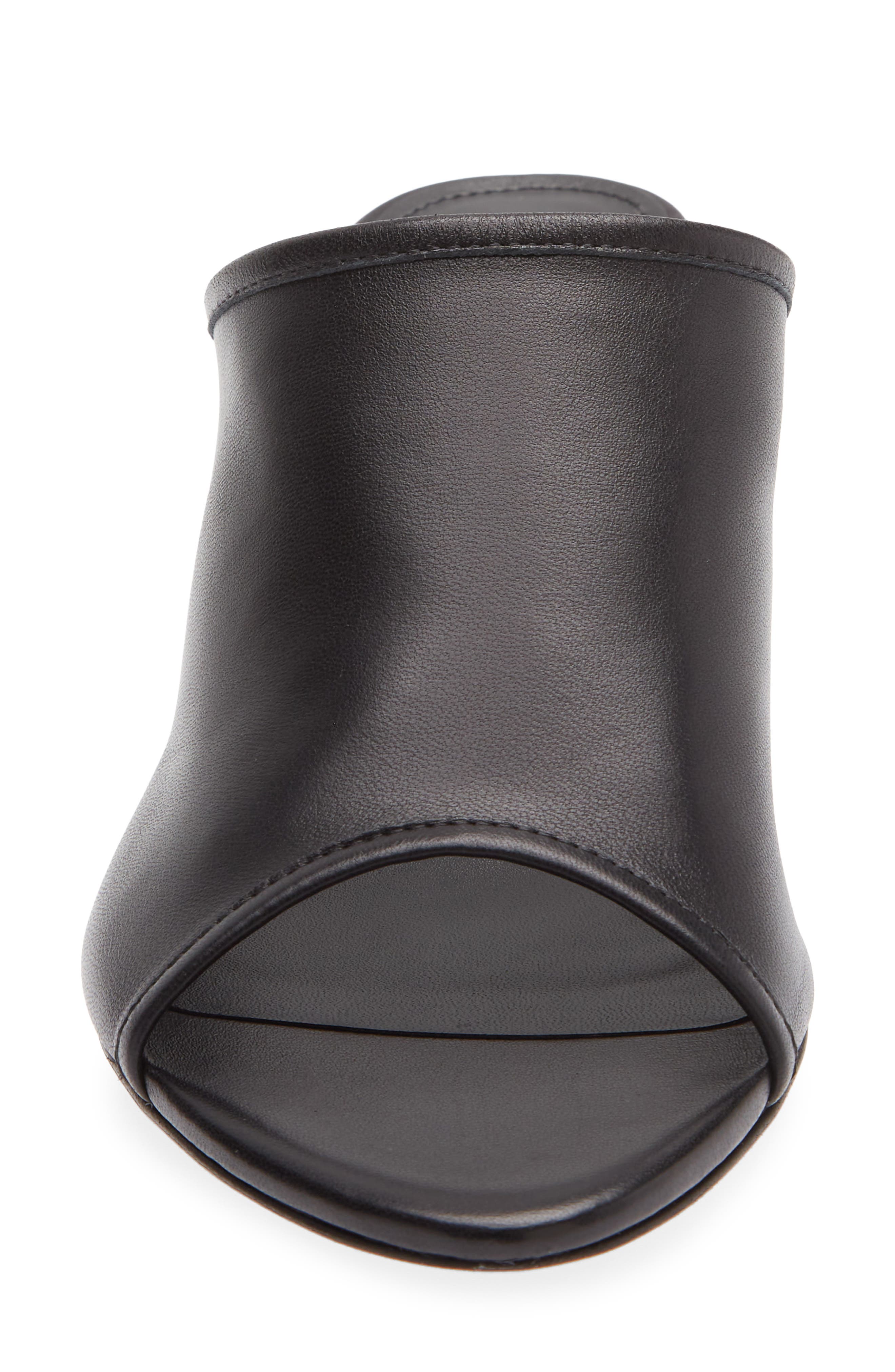 aeyde Suzanne Wedge Sandal, Alternate, color, Black