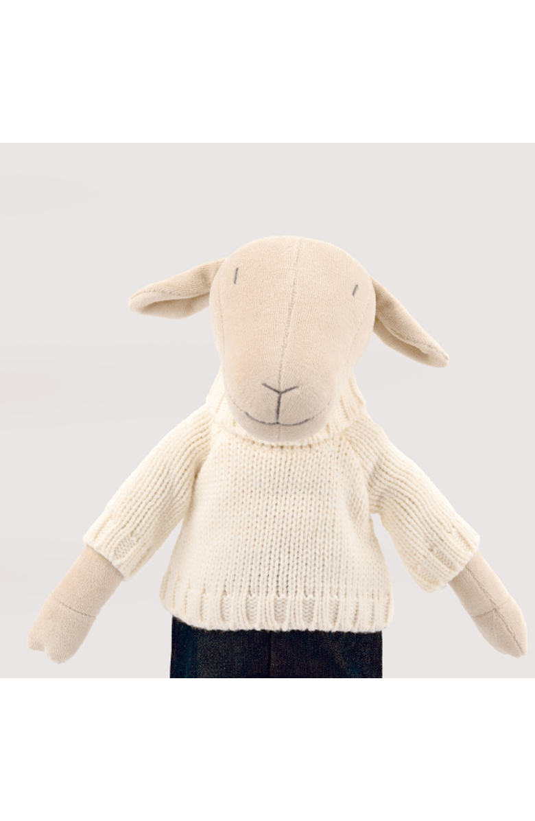 ADADA Maia, the sheep stuffed animal, Alternate, color, Beige
