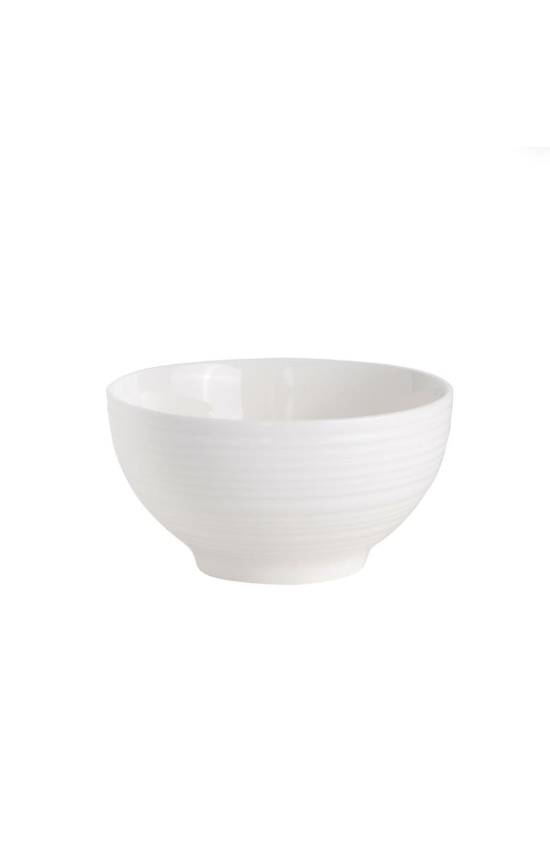 Gibson Home Amelia Court 16-Piece Dinnerware Set, Alternate, color, White