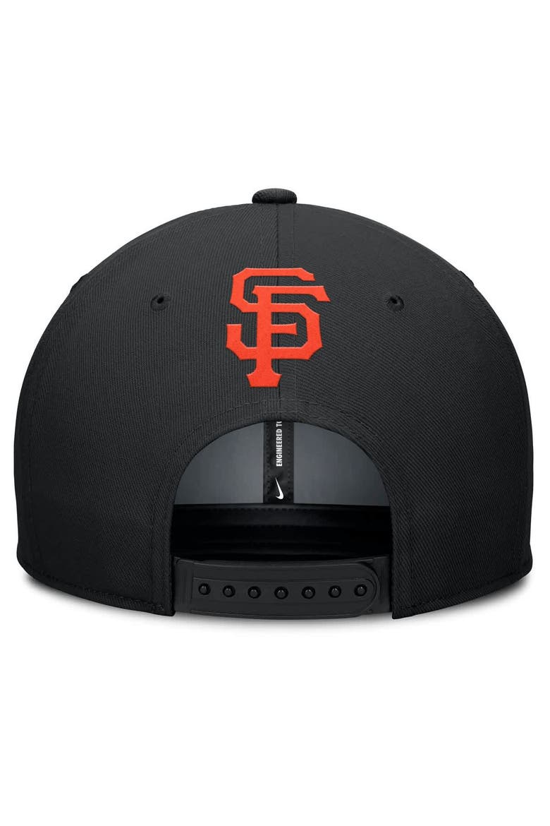 Men's Nike Gray/Black San Francisco Giants Pro Performance Snapback Hat, Alternate, color, Gray