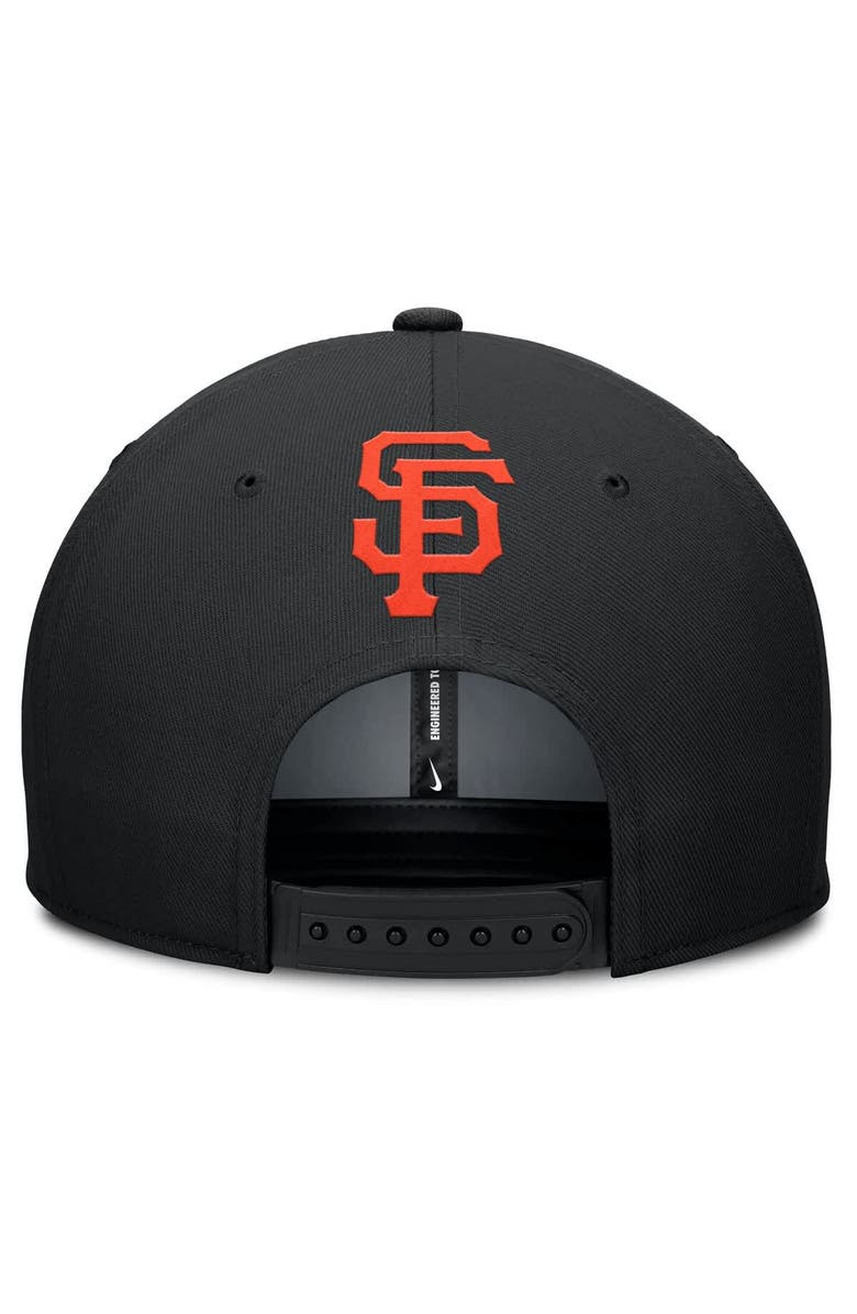 Nike Men's Nike Gray/Black San Francisco Giants Pro Performance Snapback Hat, Alternate, color, Gray