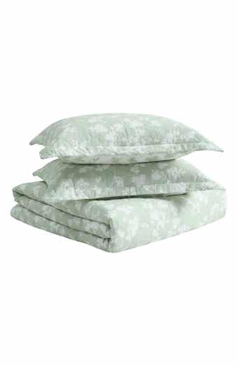 Laura Ashley Adorabelle 3-Piece King Quilt & Sham Set