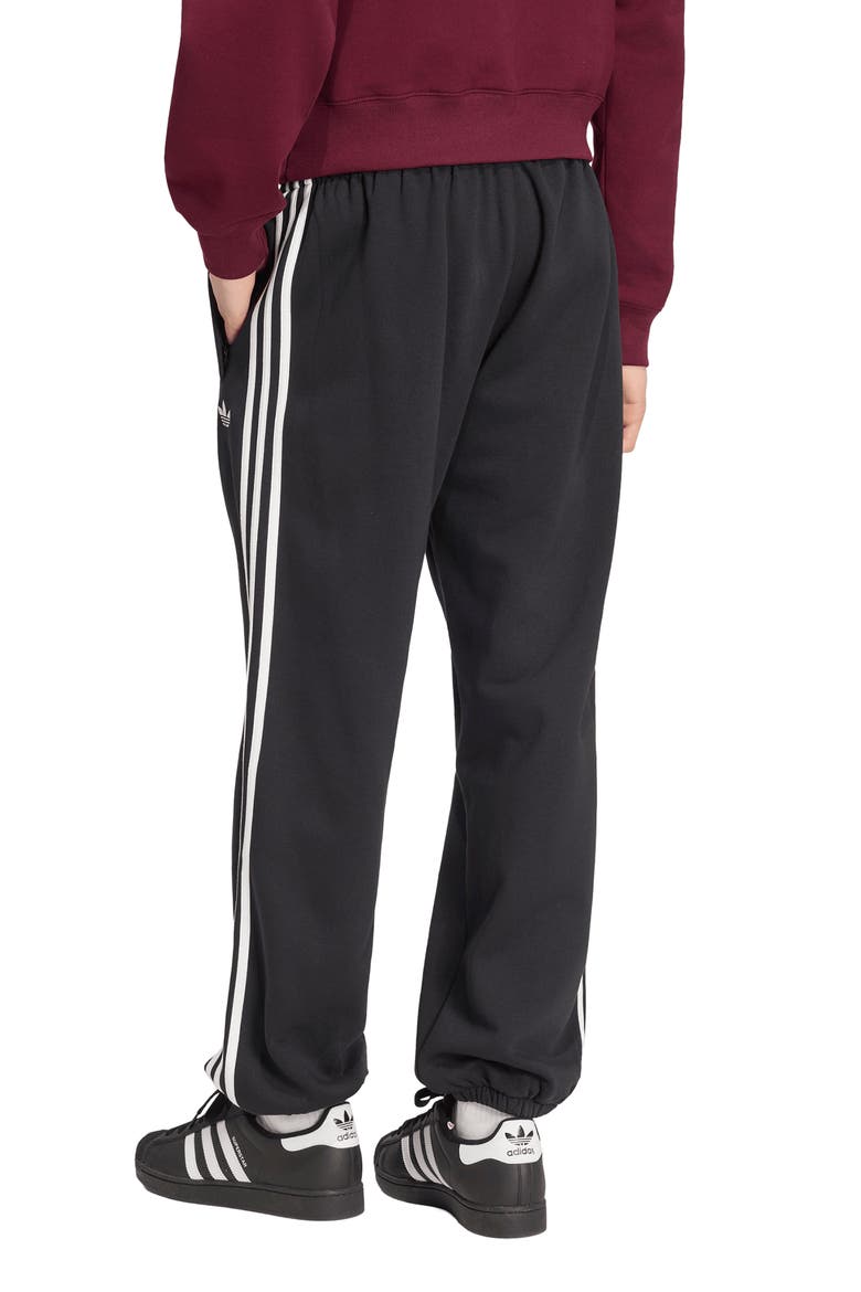 3-Stripes Fleece Joggers, Alternate, color, BLACK