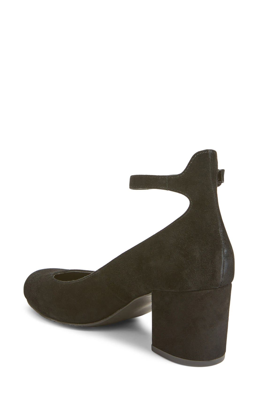 BP. Ankle Strap Block Heel Pump, Alternate, color, 