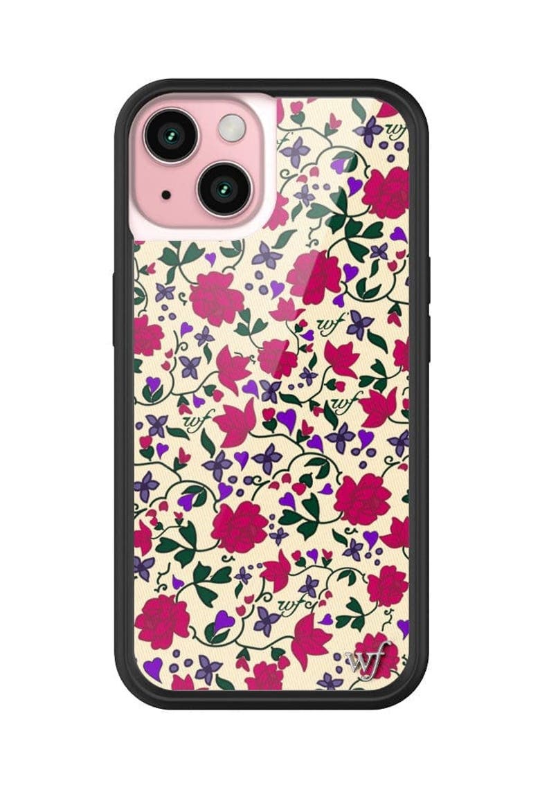 Rose Romance iPhone Case, Alternate, color, Red