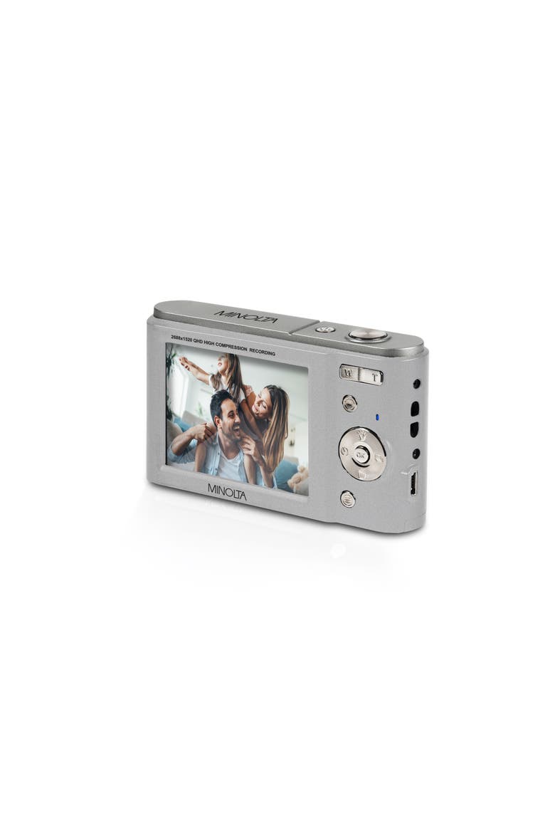 Quad HD Compact Digital Camera, Alternate, color, Silver
