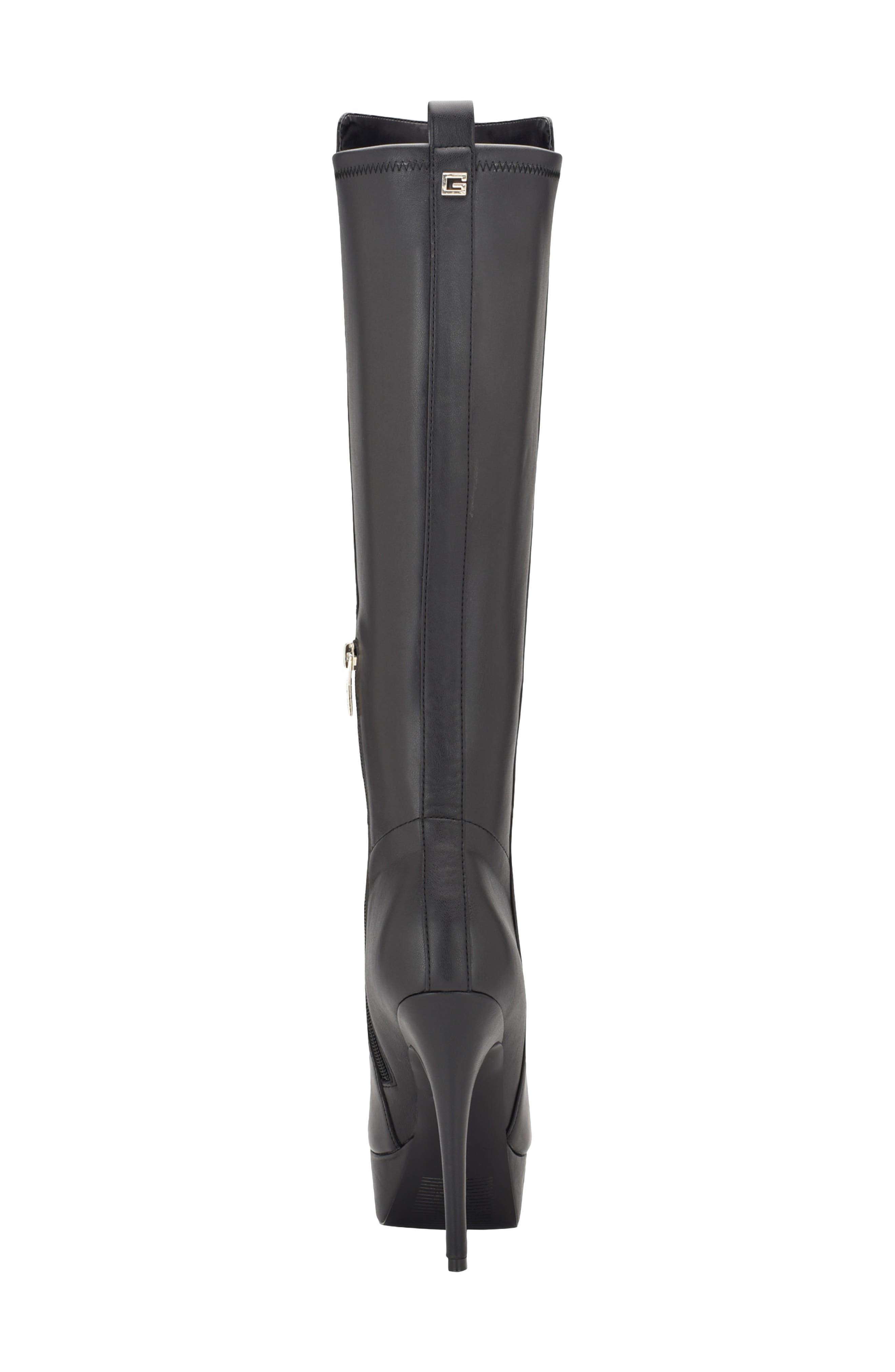 GUESS Cadine Knee High Platform Boot, Alternate, color, 