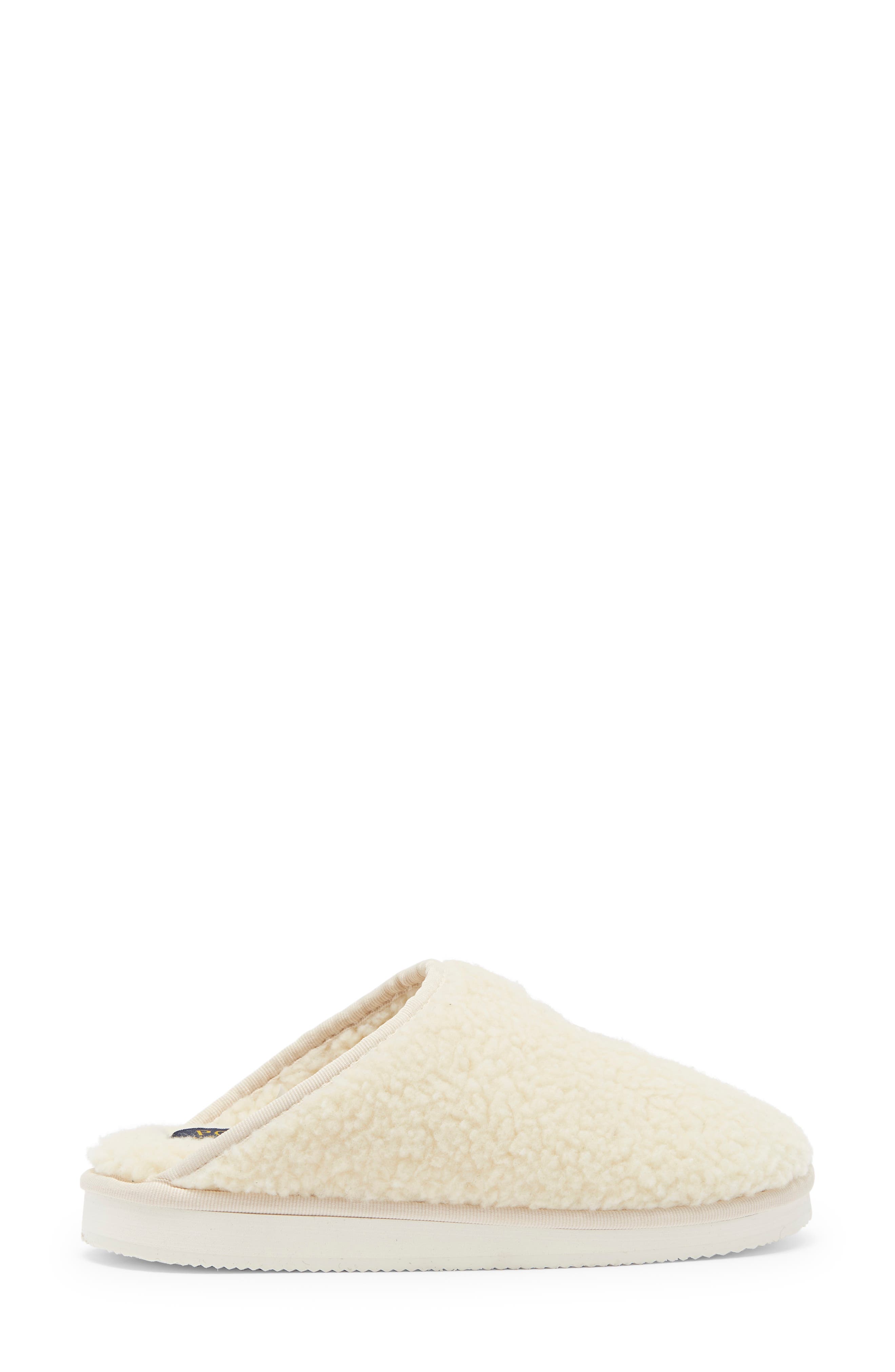 Polo Ralph Lauren Kayleigh Faux Shearling Scuff Slipper, Alternate, color, 