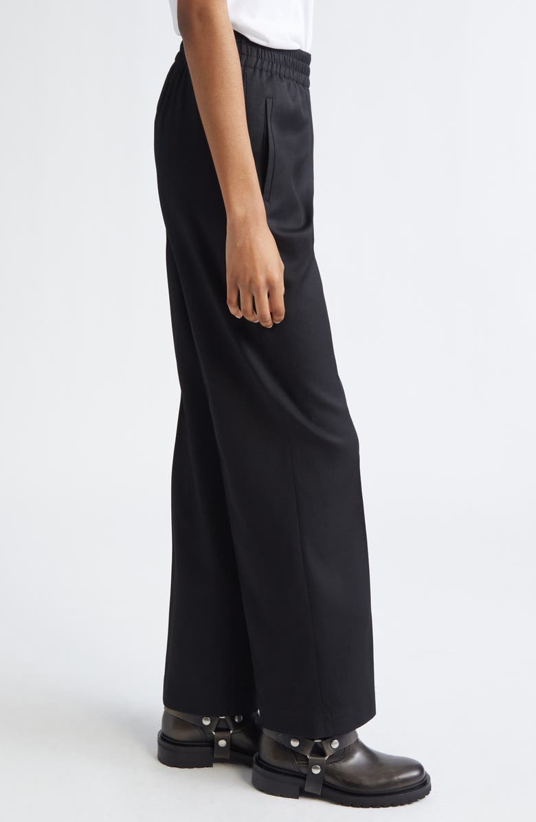 Golden Goose Brittany Lightweight Virgin Wool Joggers, Alternate, color, Black