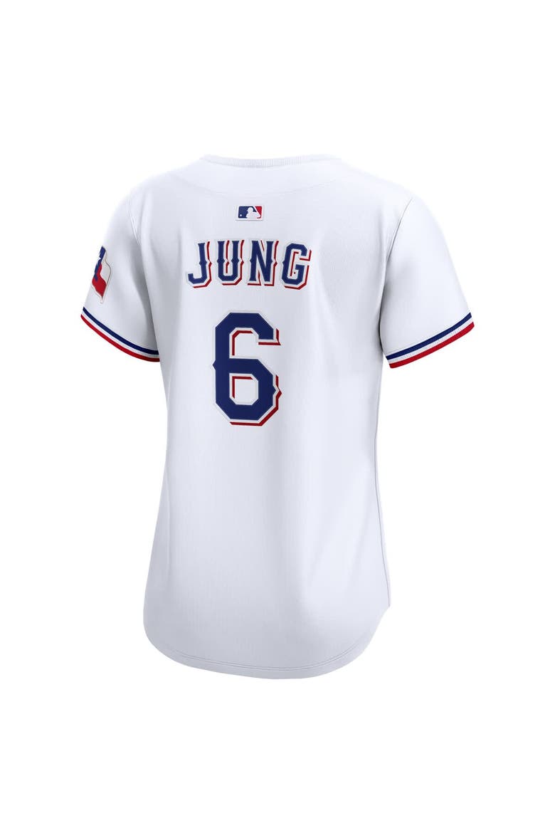 Women's Nike Josh Jung White Texas Rangers Home Limited Player Jersey, Alternate, color, White