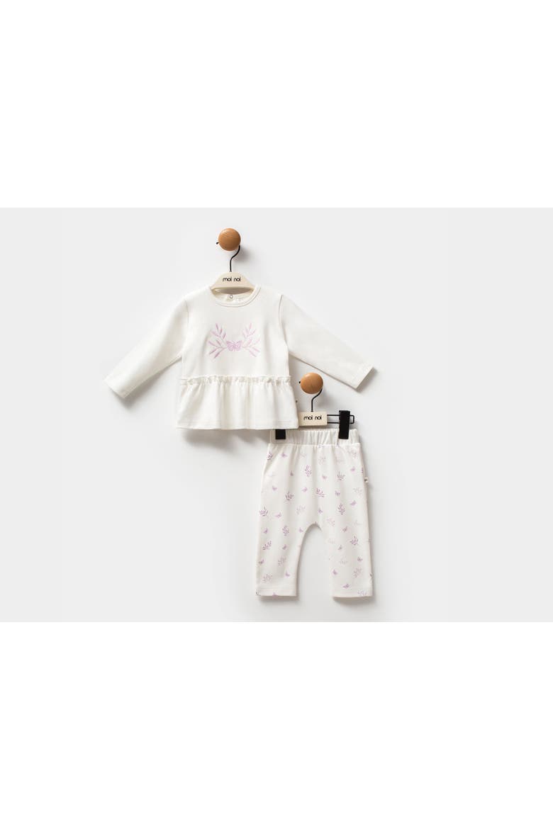 Butterfly Outfit Set, Alternate, color, Pink