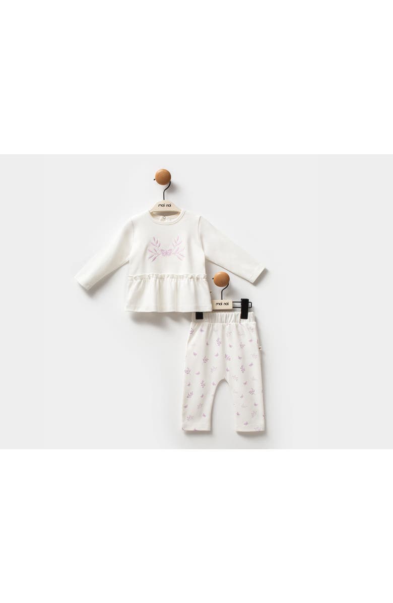 moi noi Butterfly Outfit Set, Alternate, color, Pink