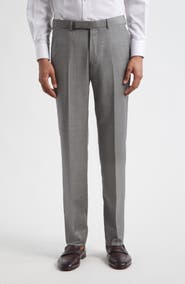 ZEGNA Mélange Wool Pants
