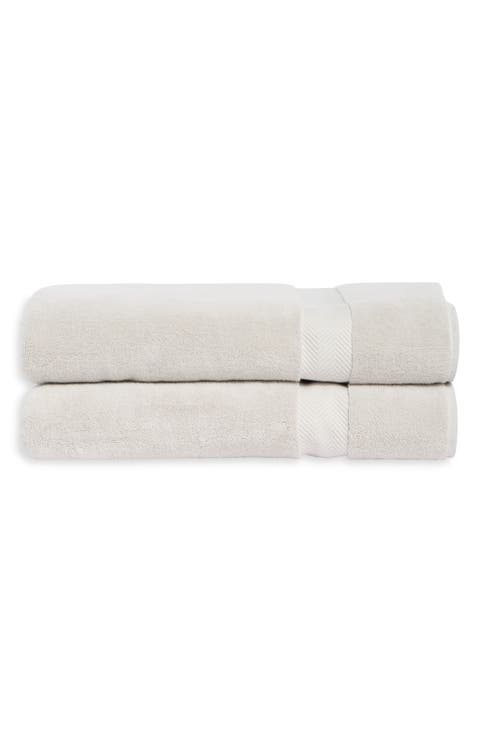 Organic Hydrocotton Set of 2 Bath Sheets