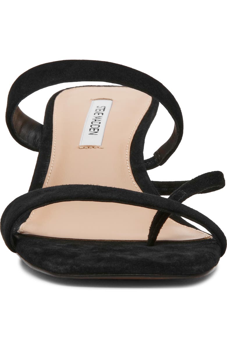 Steve Madden Ajay Strappy Sandal, Alternate, color, Black Suede