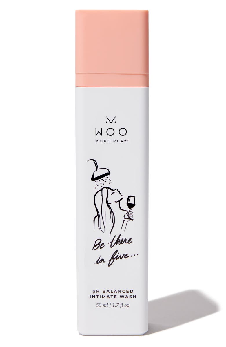 Woo More Play Be There in Five pH Balanced Intimate Wash, Main, color, 