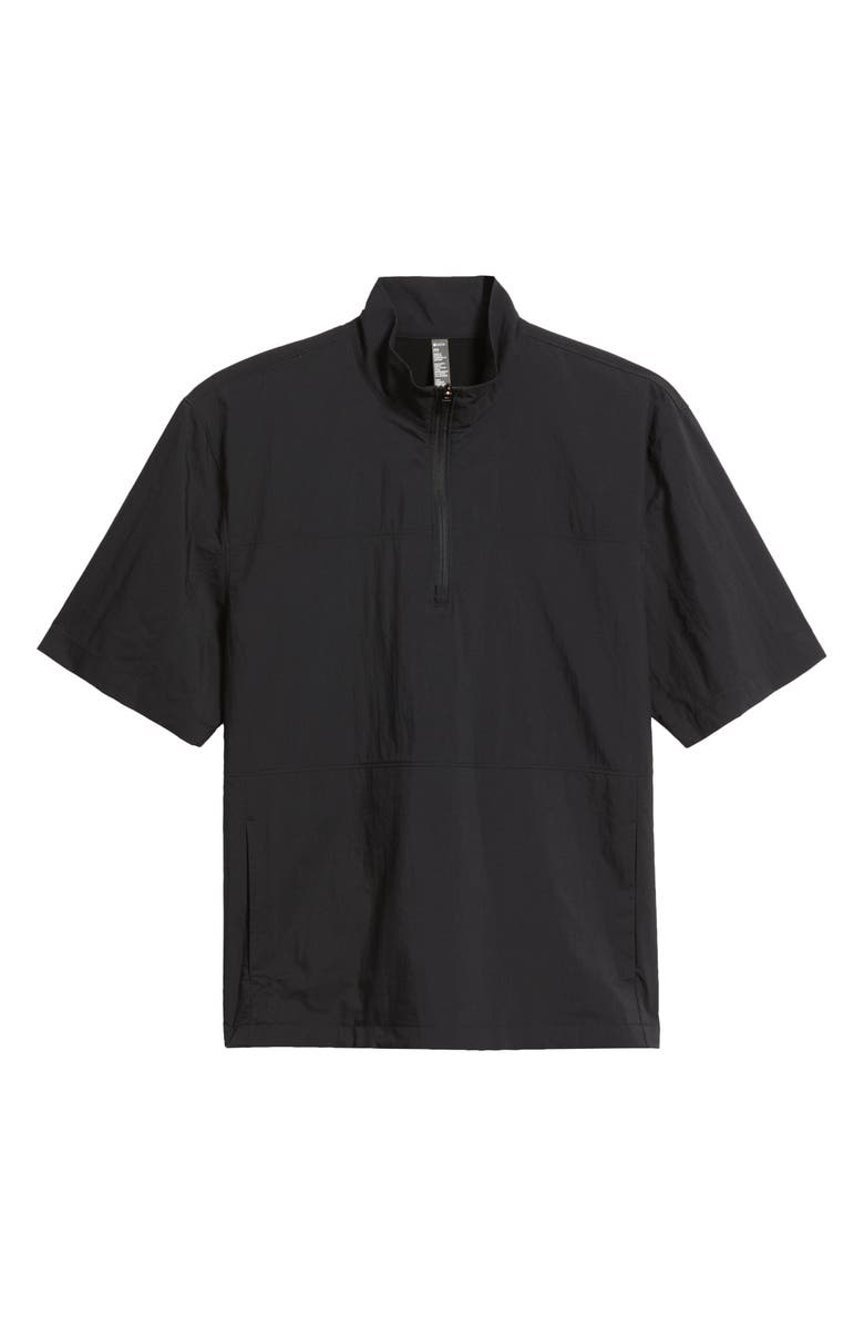 Zella Golf Pro Silk Short Sleeve Quarter Zip, Alternate, color, 