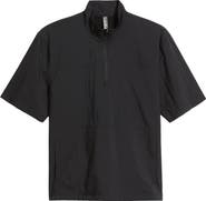 Zella Golf Pro Short Sleeve Quarter Zip Top