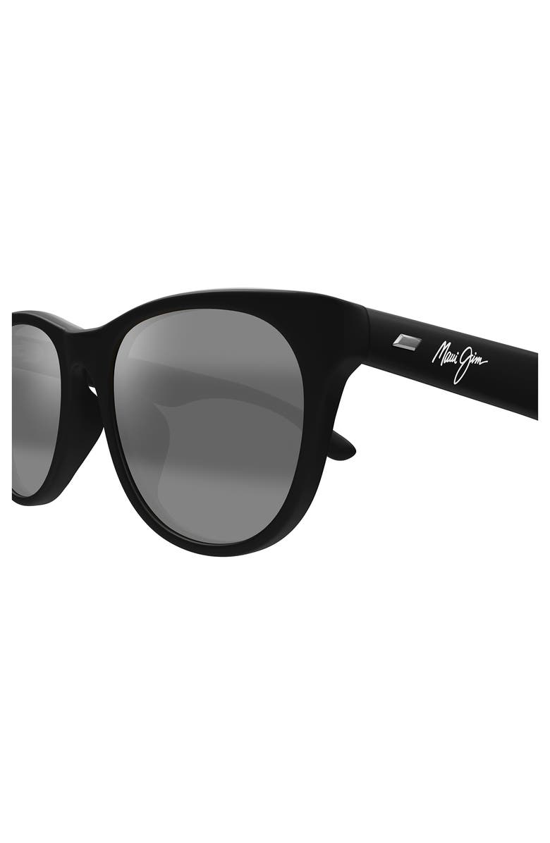 Maui Jim Koaniani AF 55mm PolarizedPlus2<sup>®</sup> Rectangular Sunglasses, Alternate, color, Black