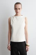COS Twist-Detail Cotton Top