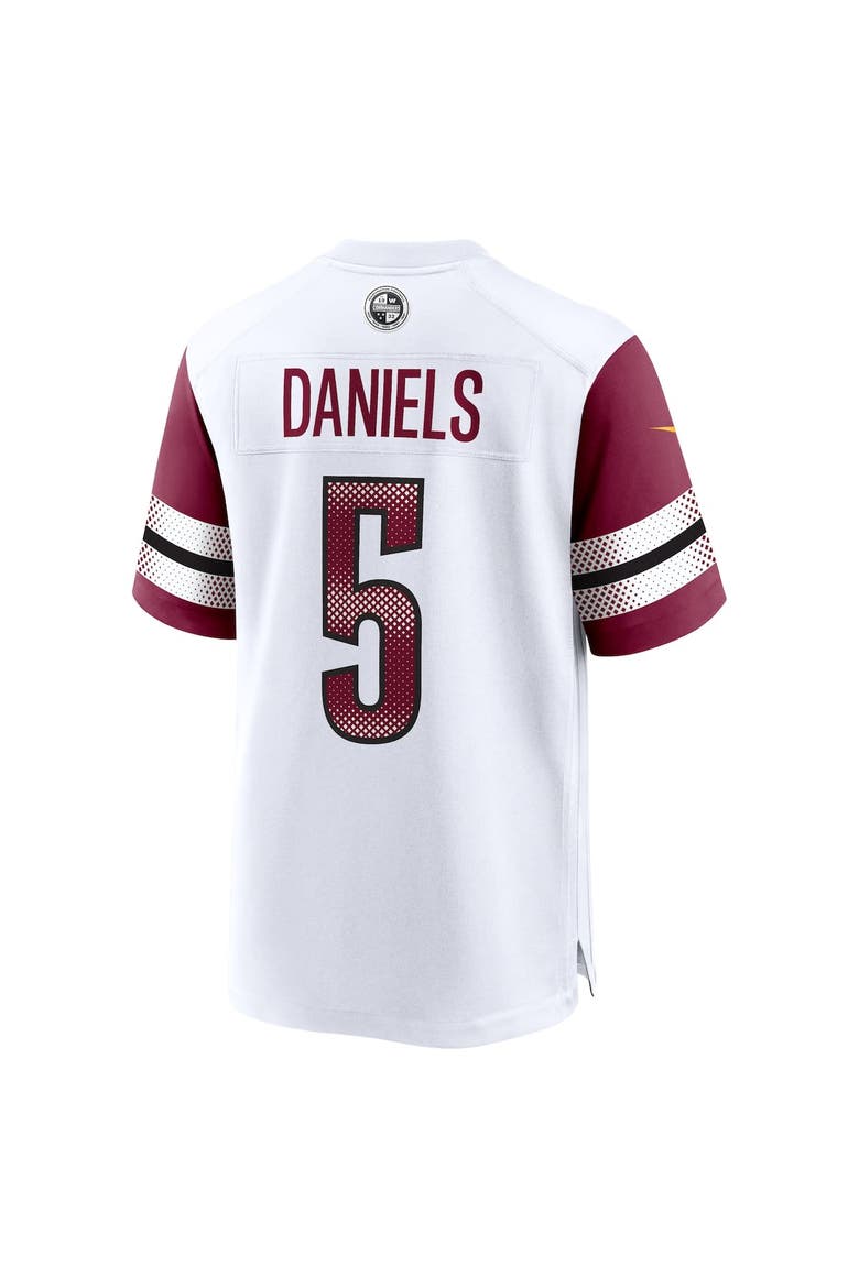 Men's Nike Jayden Daniels White Washington Commanders  Player Game Jersey, Alternate, color, White