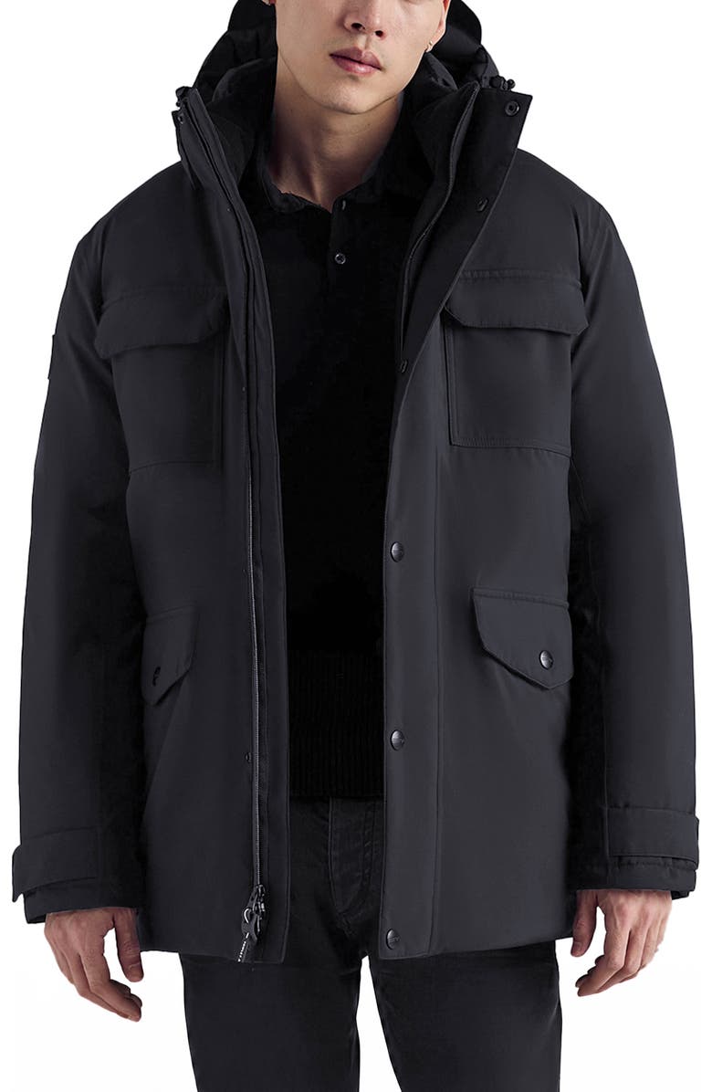 Triple F.A.T. Goose Hodgson Men's Down Parka, Alternate, color, Black