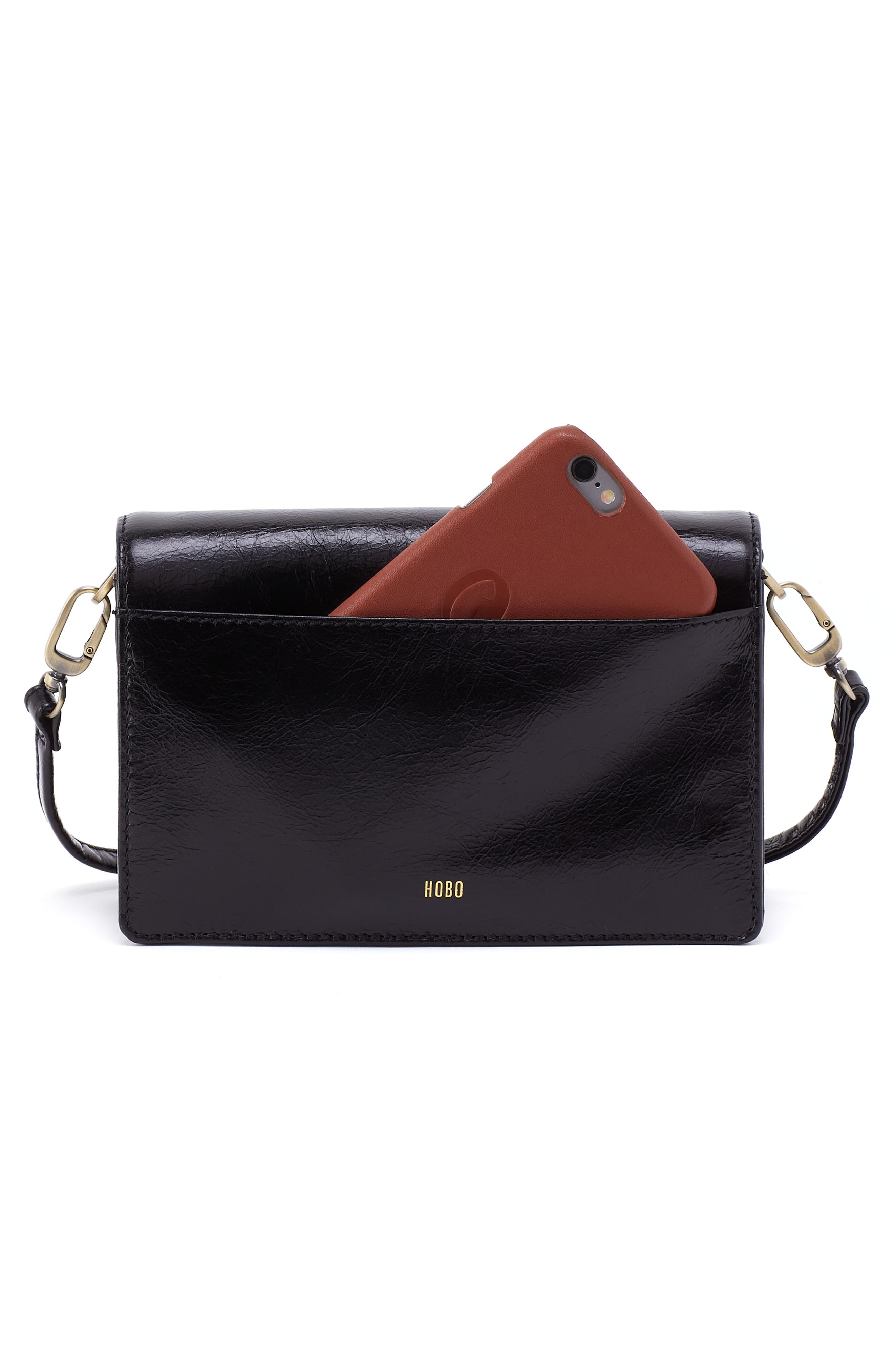 HOBO Jill Leather Phone Crossbody Bag, Alternate, color, 
