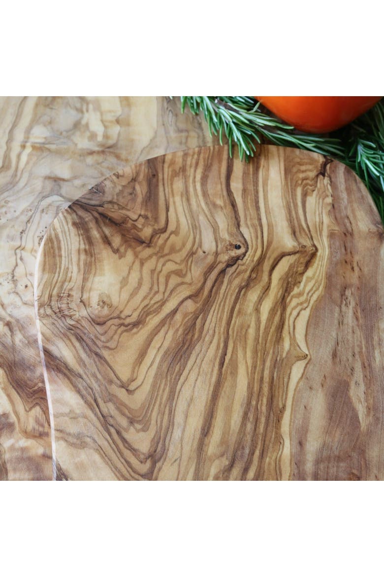 Organic Olive Wood Board, Alternate, color, Olive Wood