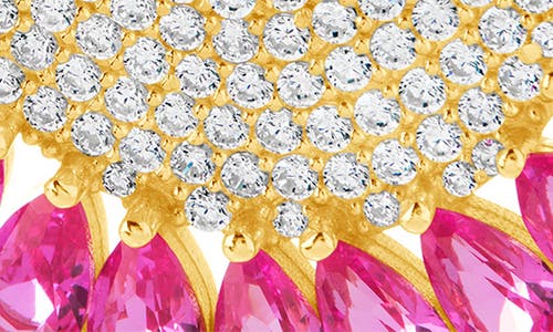 Sterling Forever Maria Elena Cubic Zirconia Statement Stud Earrings