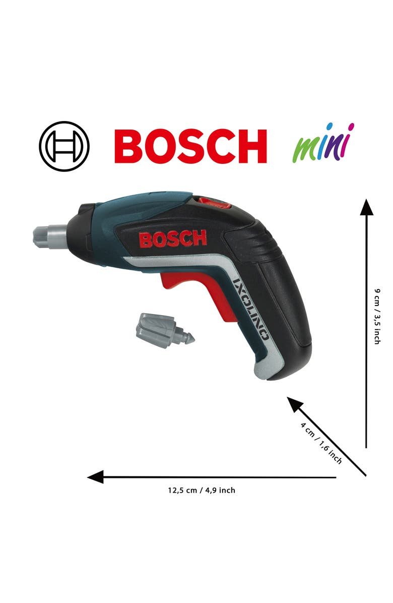 BOSCH Ixolino Lights and Sounds Power Tool Toy Screwdriver, Alternate, color, Multicolored