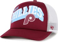 '47 Men's '47 Red Philadelphia Phillies Meander Foam Trucker Snapback Hat