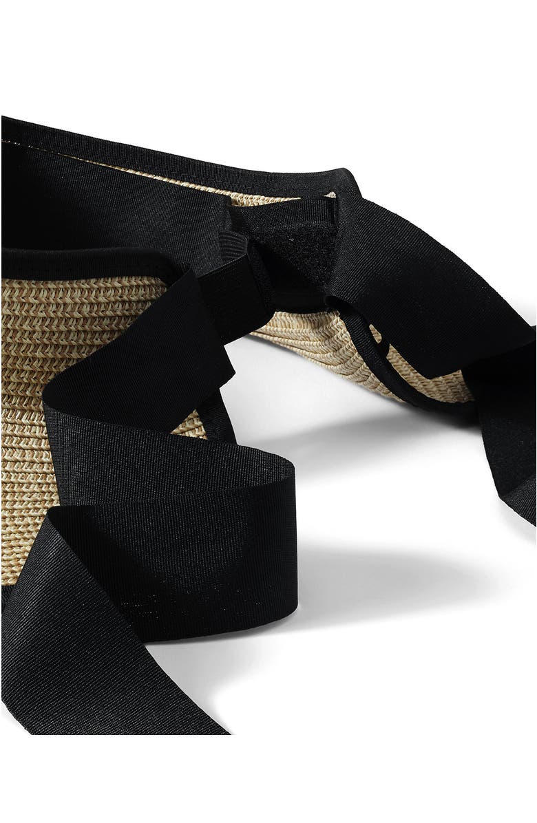 Lands' End Facesaver Packable Visor, Alternate, color, Light Natural