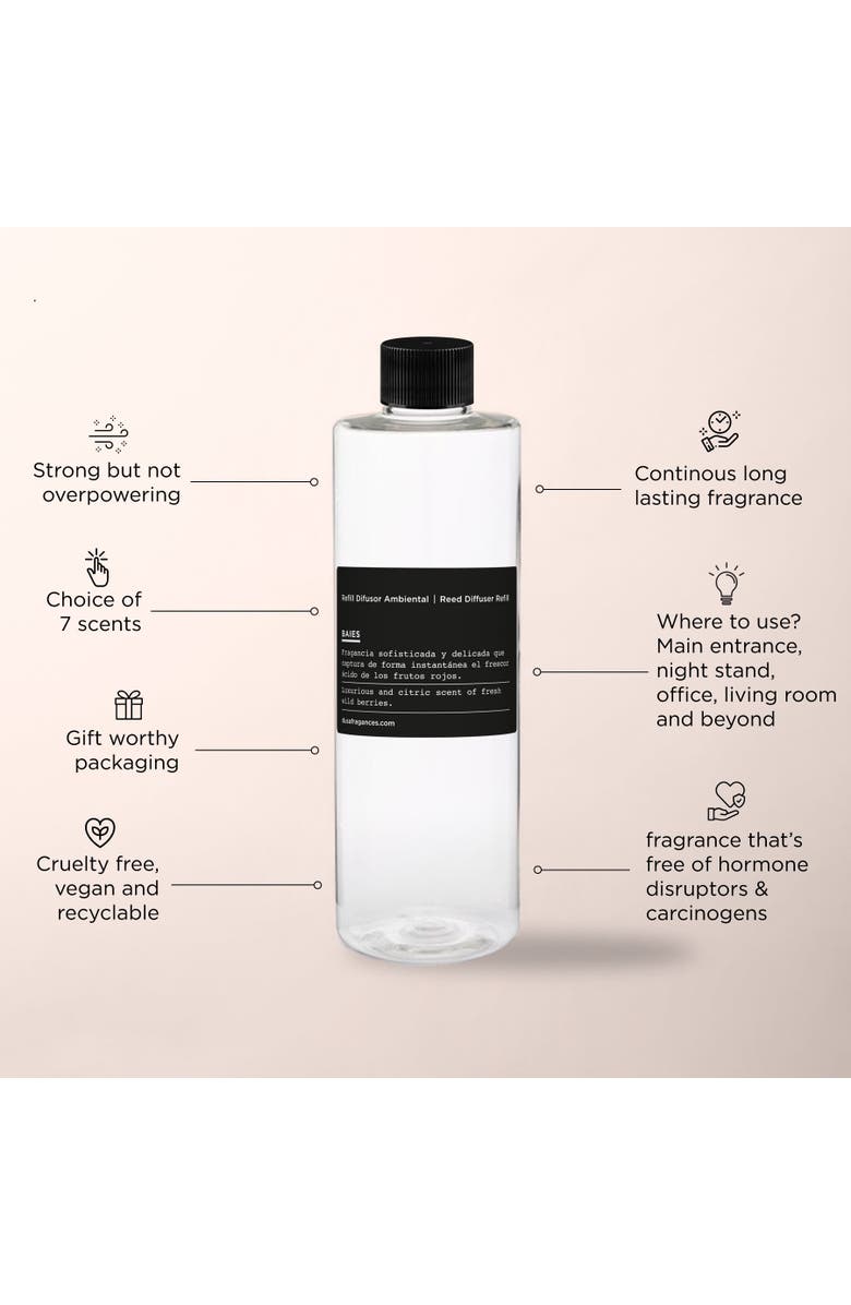 Dusa Fragrances Té Matcha - 5 Fl Oz Reed Diffuser Liquid Refill, Alternate, color, Té Matcha