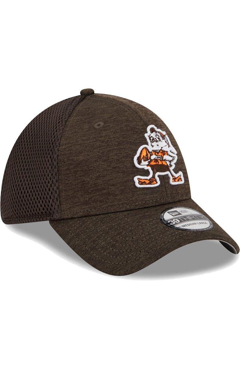 New Era Men's New Era  Brown Cleveland Browns Gridiron Classics 39THIRTY Flex Hat, Alternate, color, 