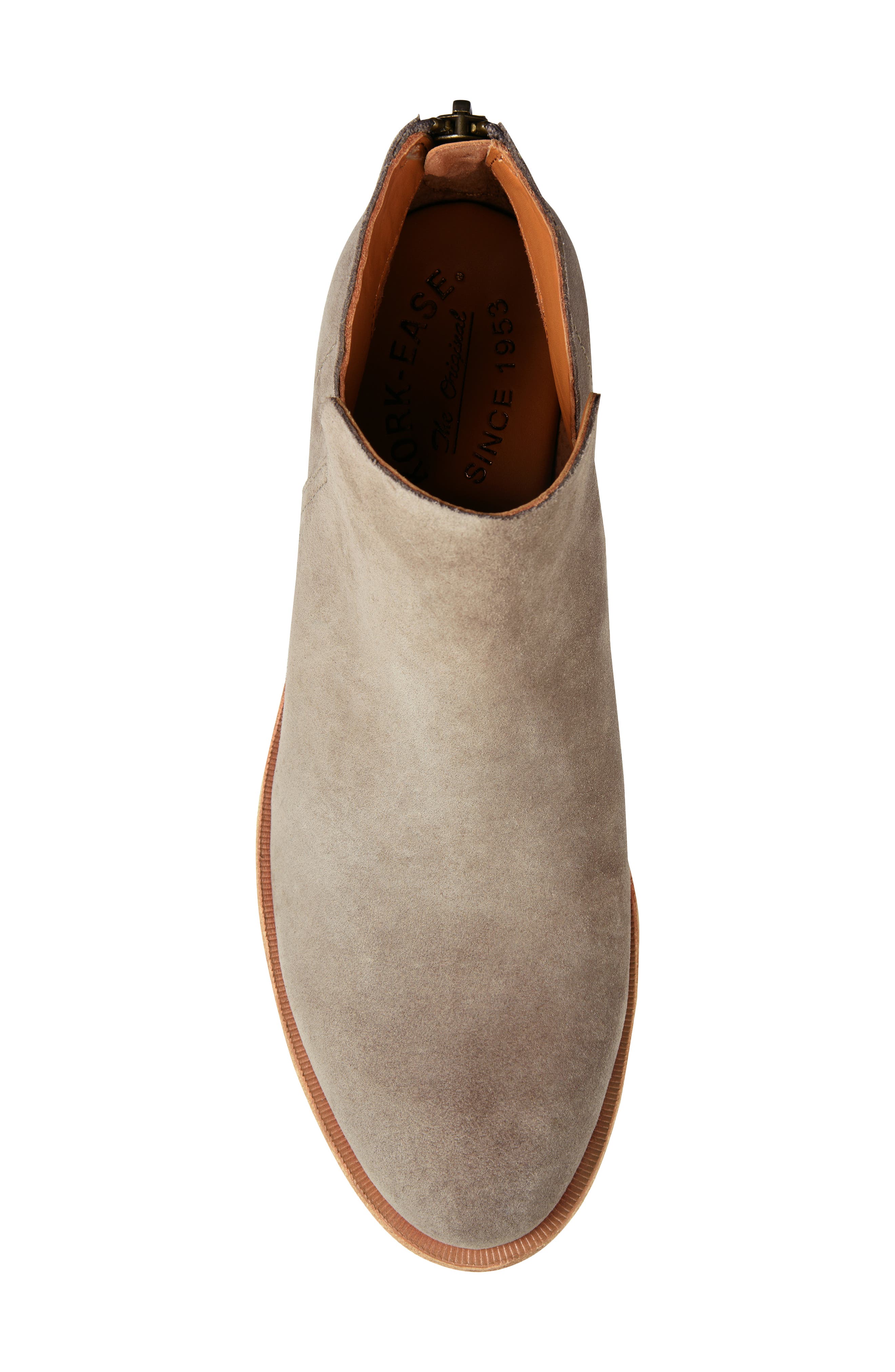 Renny Leather Bootie, Alternate, color, TAUPE SUEDE