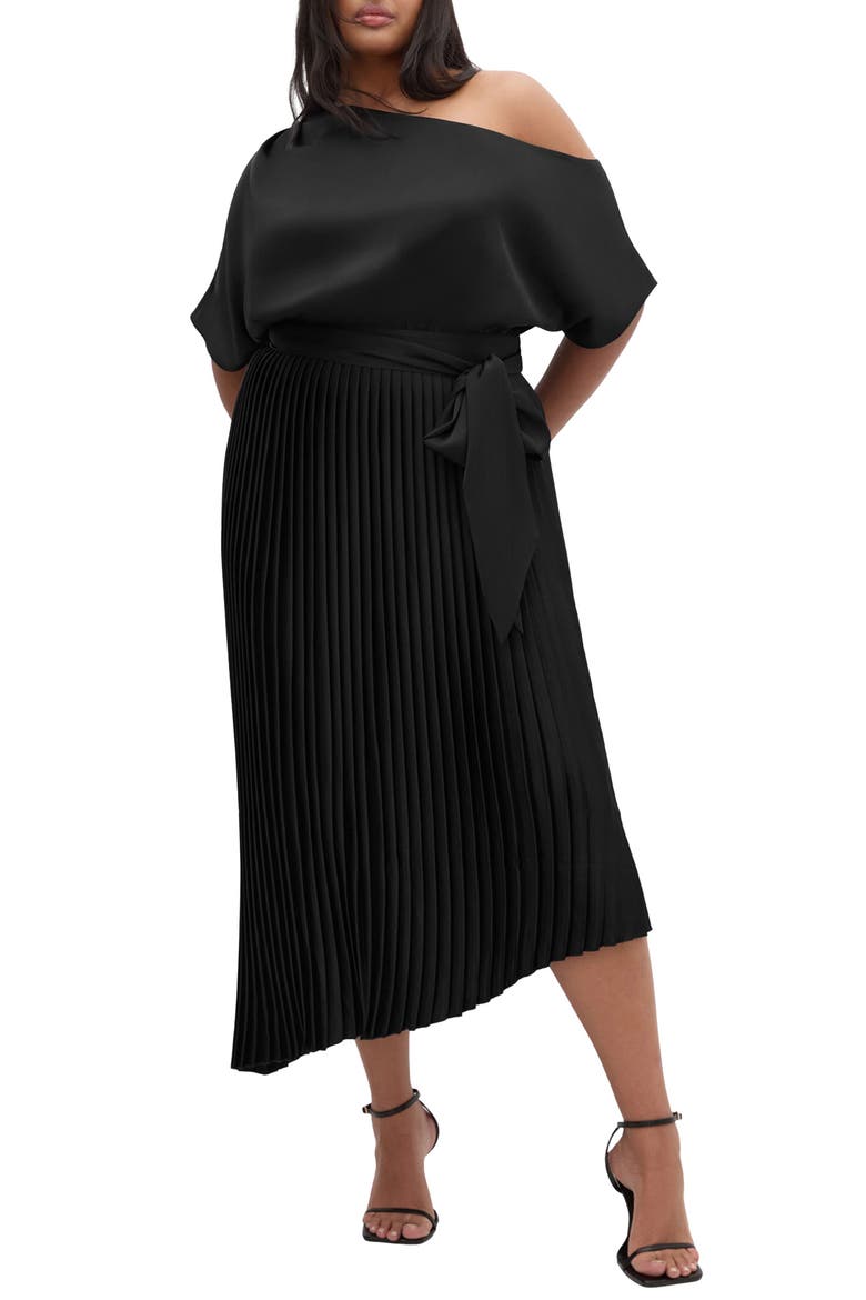 designer brand dresses pleat Mountain Tears Pleated Dress
