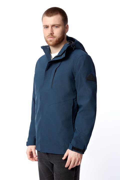 Hudson - Waterproof Hooded Rain Jacket