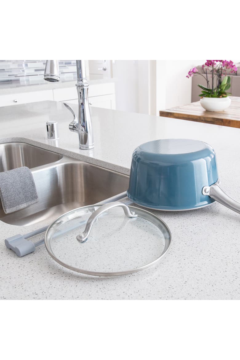 Over the Sink Roll Up Drying Bar, Alternate, color, Gray