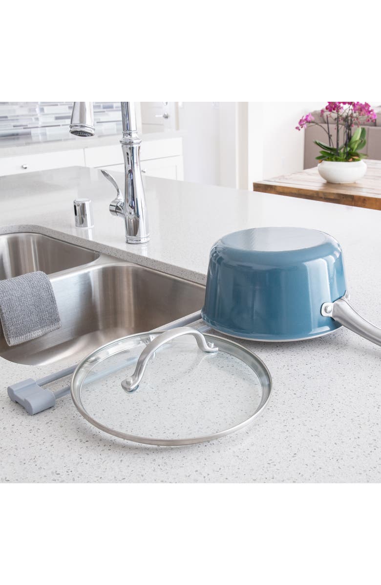 Better Houseware Over the Sink Roll Up Drying Bar, Alternate, color, Gray