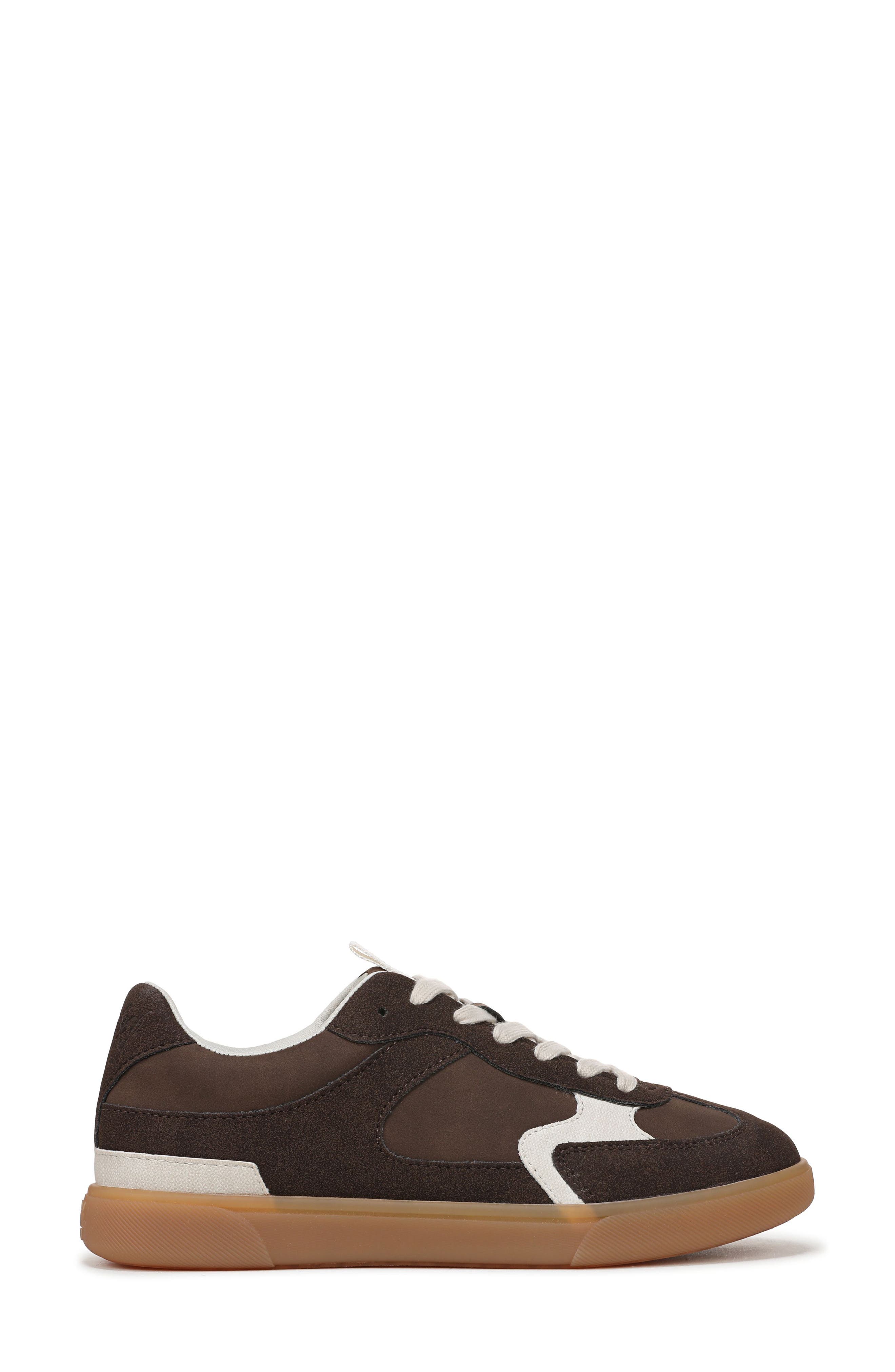 Blowfish Malibu Tastic Sneaker, Alternate, color, Espresso Brown Faux Suede