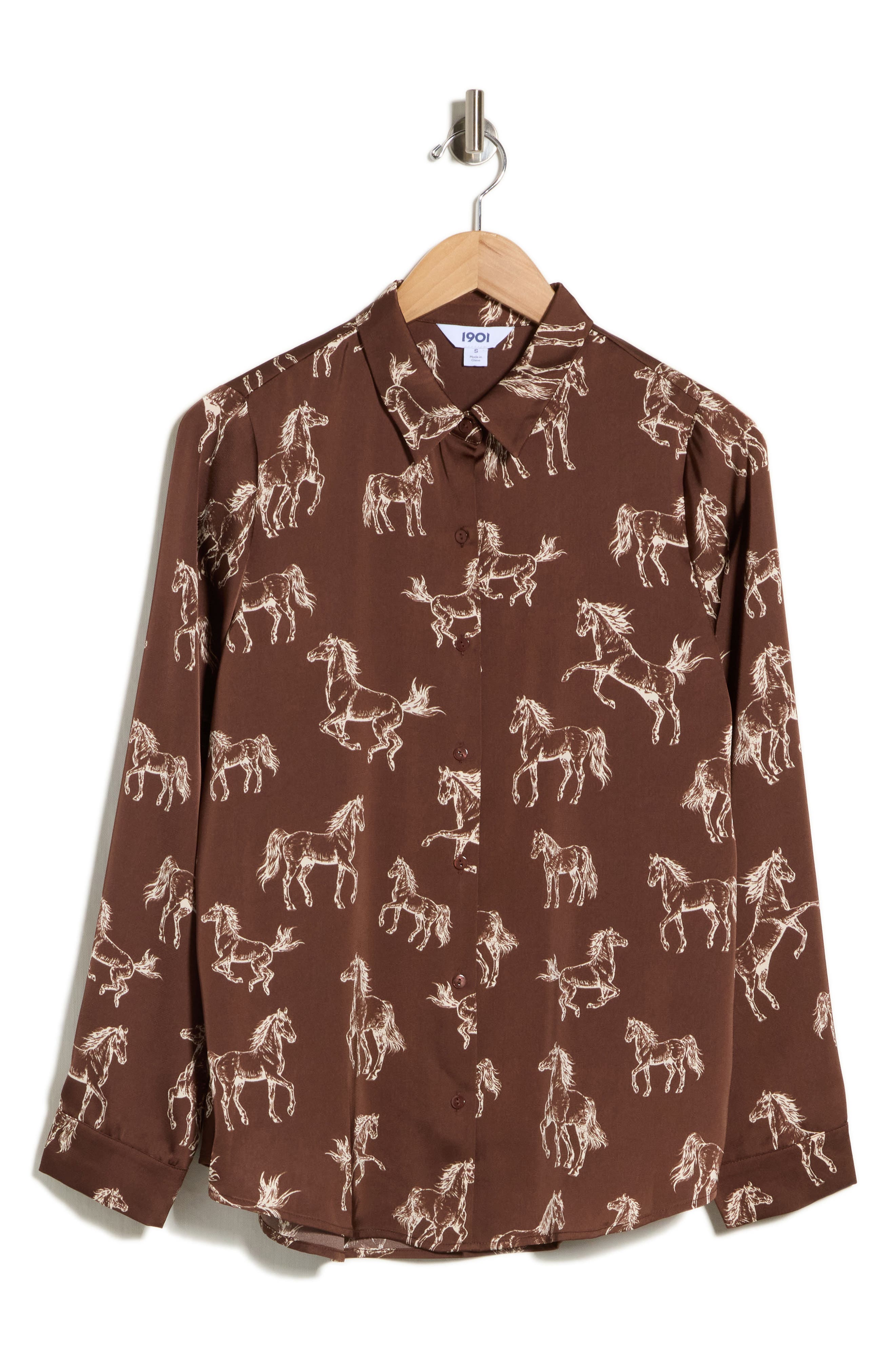 Woven Button-Up Shirt