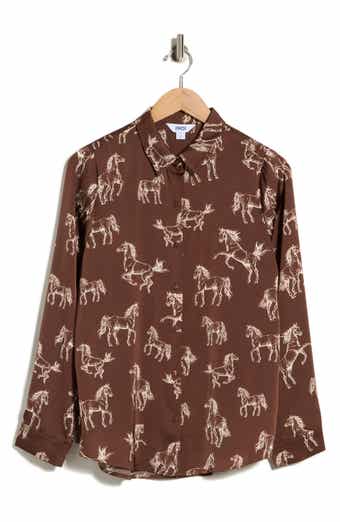 Woven Button-Up Shirt