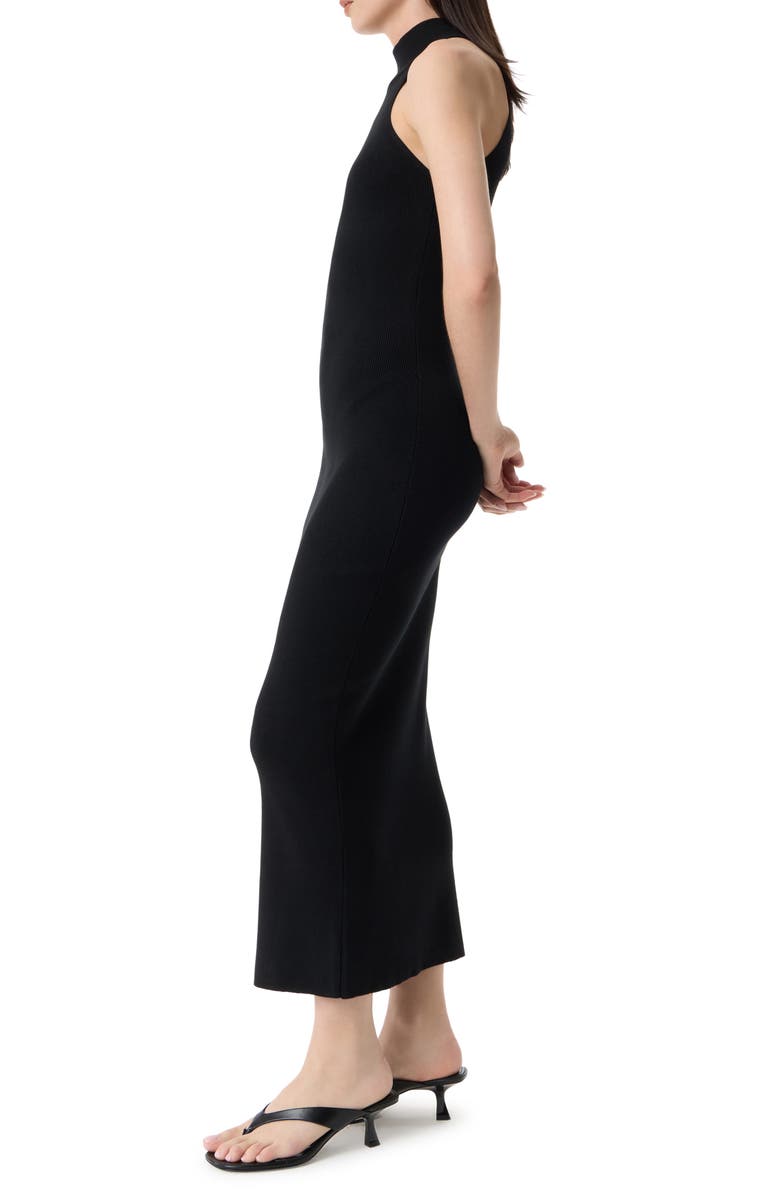 Robert Rodriguez Zhuri Halter Midi Dress, Alternate, color, Black