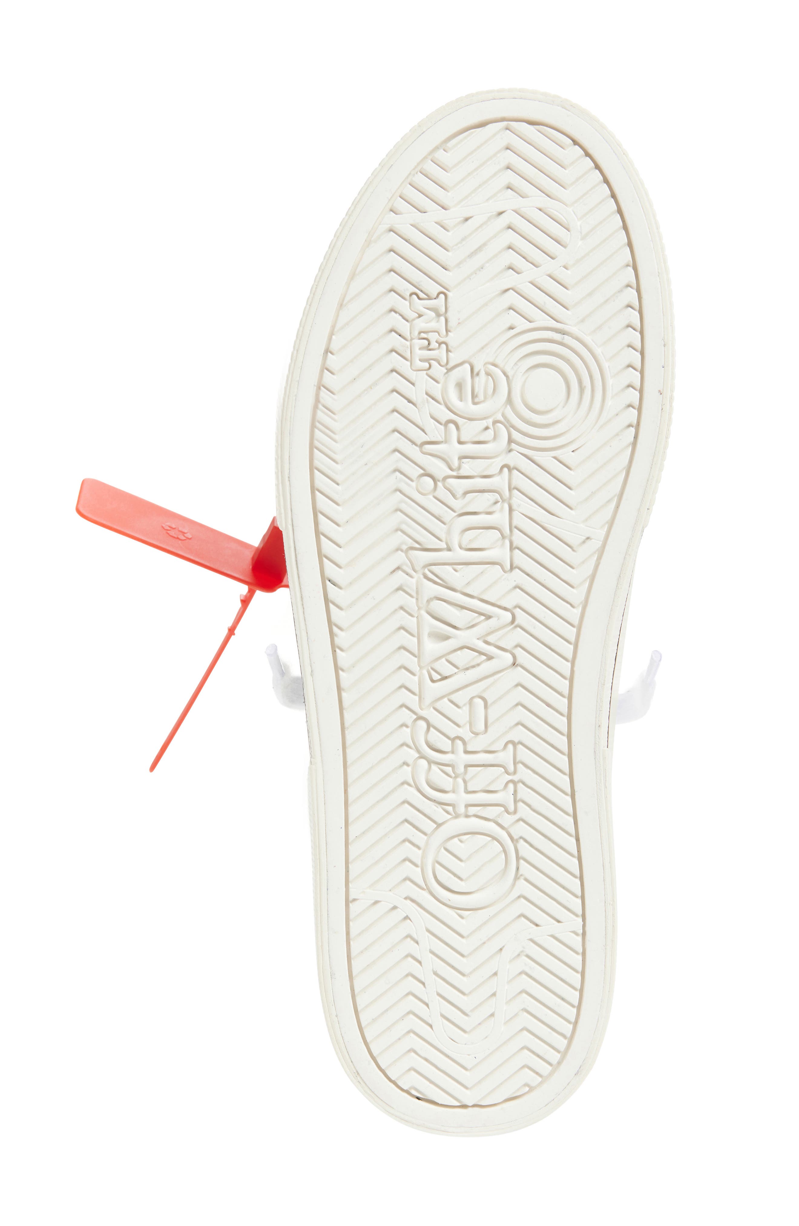 Off-White New Vulcanized Low Top Sneaker, Alternate, color, White - Black