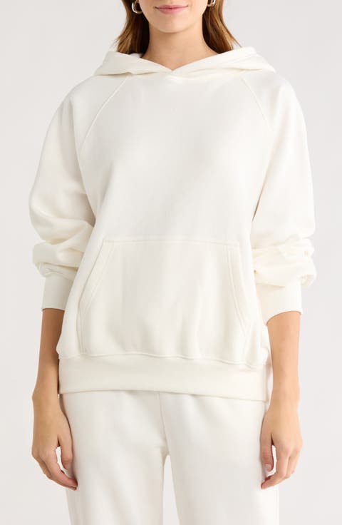 Oversize Raglan Pullover Hoodie