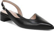 Naturalizer Rhett Leather Pointed Toe Slingback Pump